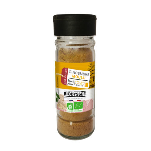 Gingembre moulu, Biodyssée, 35g*