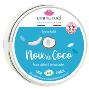 Baume Karité Coco Bio Equitable, Emma Noël, 140g*