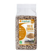 Trio quinoa blanc-rouge-noir, Markal, 500g*