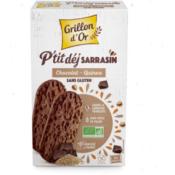 Biscuits petit déjeuner chocolat quinoa sans gluten, Grillon d'Or, 150g
