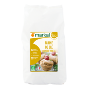 Farine de blé blanche T65, Markal, 1kg*