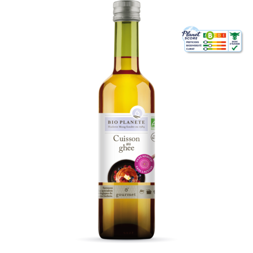 Huile de cuisson au ghee, Bio Planète, 50cl*