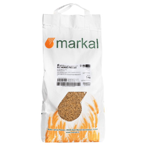 Blé monde précuit, Markal, 5kg*