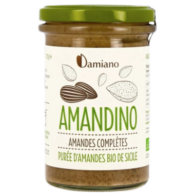 Purée d’amandes completes "Amandino", Damiano, 275g
