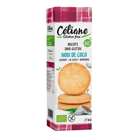 Biscuits croquants Coco, Céliane Glutenfree, 150g*
