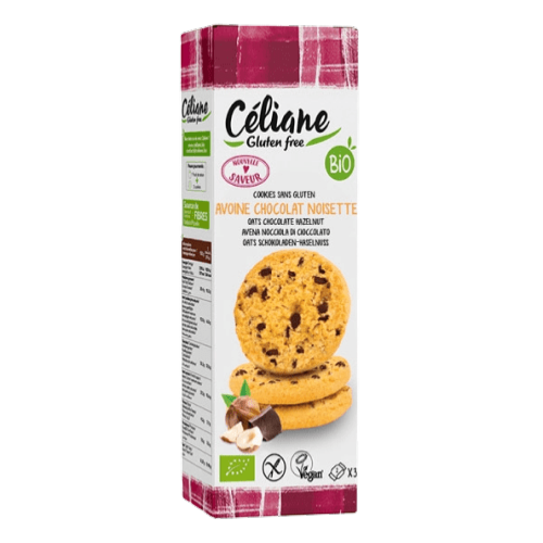 Cookies avoine chocolat noisette, Les Recettes de Céliane, 120g