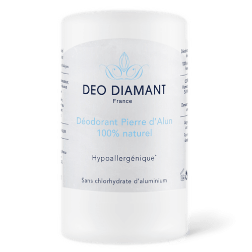 Déodorant pierre d’Alun 100% naturel stick, Deo Diamant, 75g