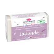 Savonnette Lavande Bio, Emma Noël, 100g*