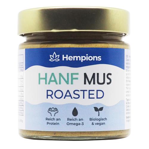 Purée de chanvre grillée Bio, Hempions, 200g*