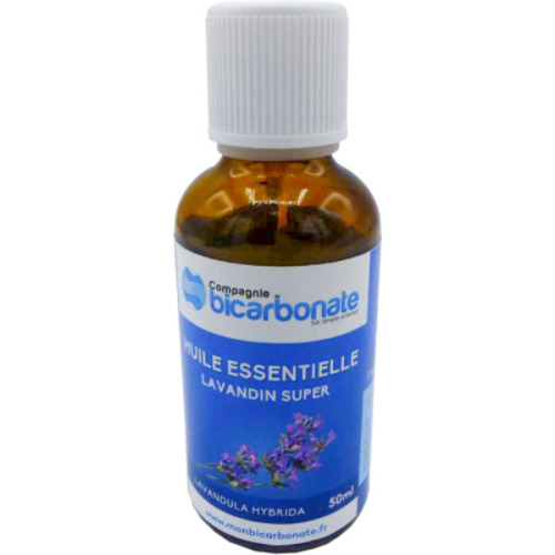 Huile essentielle lavandin super bio, Compagnie du bicarbonate, 50ml