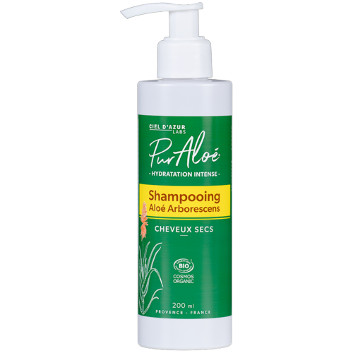 Shampoing cheveux secs, Pur'Aloé, 200ml*