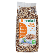 Duo de quinoa rouge et blanc, Markal, 500g*