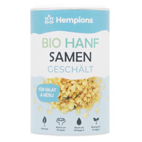 Graines de chanvre décortiquées Bio, Hempions, 200g*