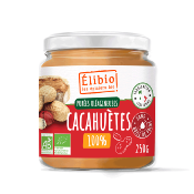 Purée de cacahuetes, Elibio, 250g*
