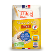 Farine de blé T65 bio, Elibio, 1kg*