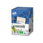 Thé noir earl grey de Ceylan, Biodyssée, 20pcs*