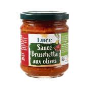 Sauce bruschetta olive, Luce, 200g*