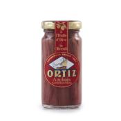 Anchois à l'huile d'olive - bocal verre, Ortiz, 95g*