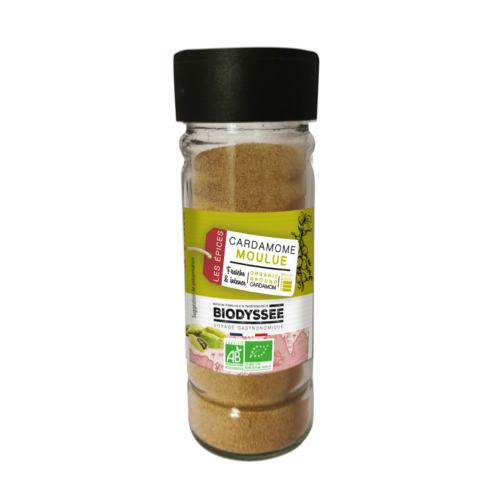 Cardamome moulue, Biodyssée, 30g*