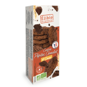 Cookies pépites de chocolat et cacao, Elibio, 175g*