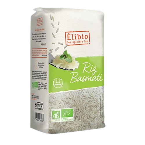 Riz basmati blanc, Elibio, 1kg