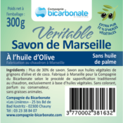 Savon de Marseille sans huile de palme, Compagnie du bicarbonate, 600g
