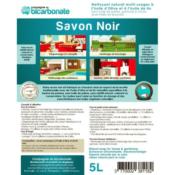 Savon noir liquide huiles végétales sans palme HE lavandin, Compagnie du bicarbonate, 1l
