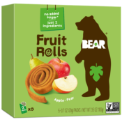 Fruit Rolls Apple, Bear, 5x20g