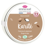 Beurre de Karité Bio Equitable, Emma Noël, 140g*