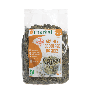 Graines de courge toastées, Markal, 500g*