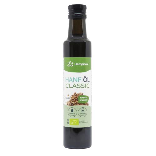 Huile de chanvre Classique Bio, Hempions, 250 ml*