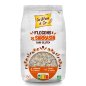 Flocons de sarrasin sans gluten, Grillon d'Or, 500g*