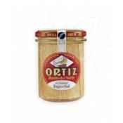 Thon Blanc Germon au naturel sans sel - bocal verre, Ortiz, 220g*