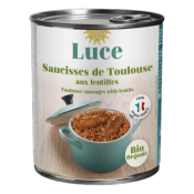 Saucisse de Toulouse, Luce, 840g*