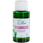 Lotion micellaire à l'aloe vera (76%) équitable, Pur'Aloé, 250ml*