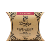 Savon au lait d'ânesse à la grenade, Donkeys & Co, 100g*