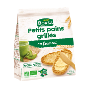 Petit pain grillé au froment, Borsa, 225g*