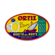 Thon Blanc Germon à l'huile d'olive vierge extra BIO - 1/4 oval, Ortiz, 112g*