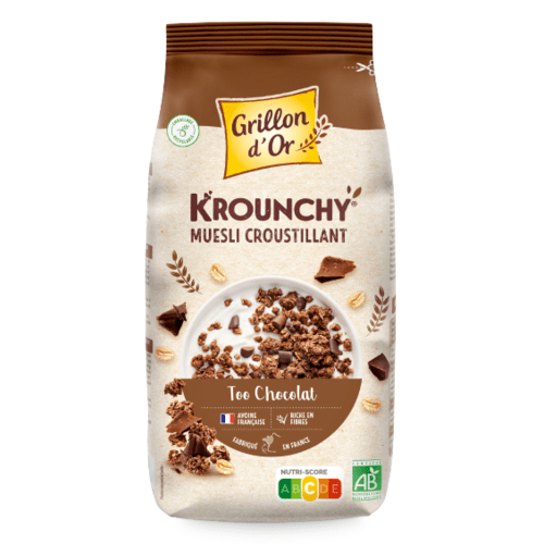 Krounchy too chocolat, Grillon d'Or, 500g*