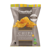 Chips de pomme de terre au sel de Guérande, Croustisud, 100g*