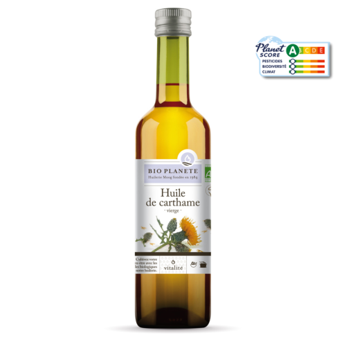Huile de carthame vierge, Bio Planète, 50cl*