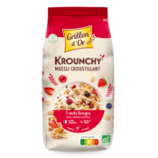 Krounchy fruits rouges, Grillon d'Or, 500g*