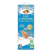 Lait d'amande sans sucre, La Mandorle, 1l*