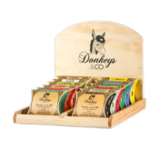 Présentoir en bois pour savons, Donkeys & Co, 27x28x24cm*