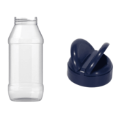 Flacon rechargeable avec bouchon, Compagnie du bicarbonate, 1l