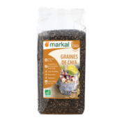 Graines de chia noire, Markal, 500g