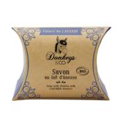 Savon au lait d'ânesse à la fleur de lavande et à l'épeautre, Donkeys & Co, 100g*