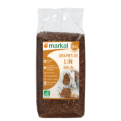 Graines de lin brun, Markal, 500g*