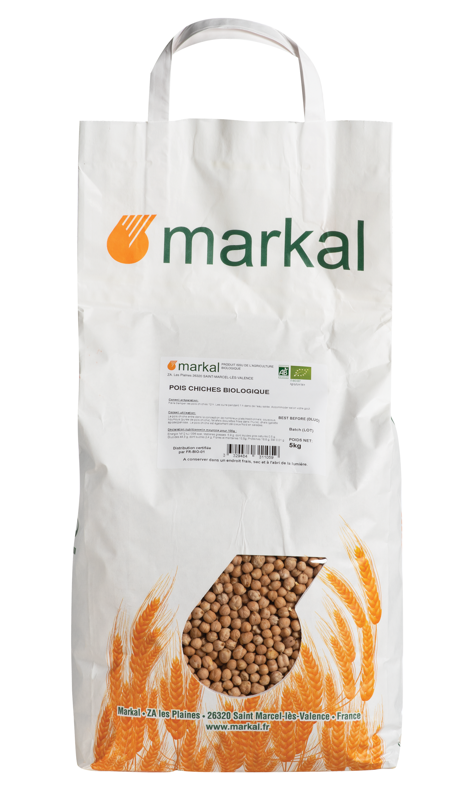 Pois chiches, Markal, 5kg*