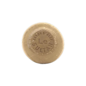 Savon d'Alep forme ronde à la rose 12% de baies de laurier, Le Sultan d’Alep, 110g*